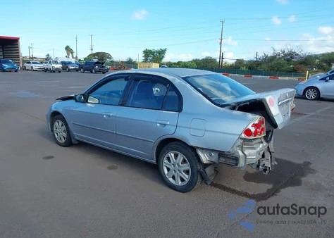 2003 Honda Civic Ex from USA, damaged, VIN 2HGES25773H551514